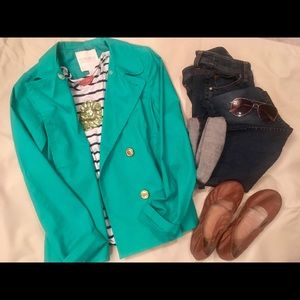 NEW FOREVER 21 Casual Jacket in Jade